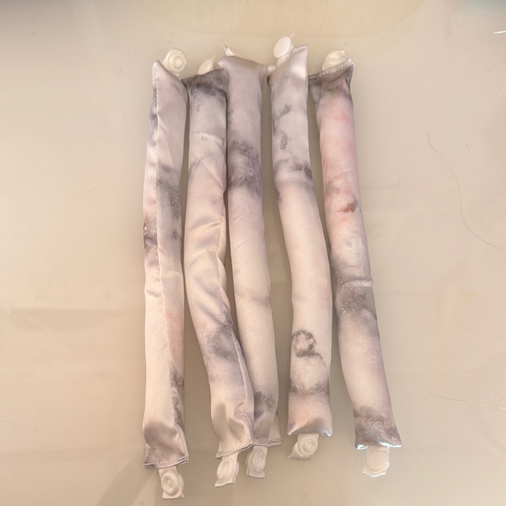 Marble Heatless Curlers